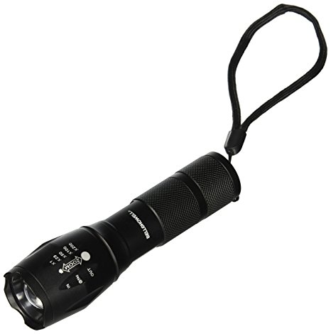 Bell   Howell Taclight 1307 Taclight High-Powered Tactical Flashlight with 5 Modes & Zoom Function (60x Brighter)