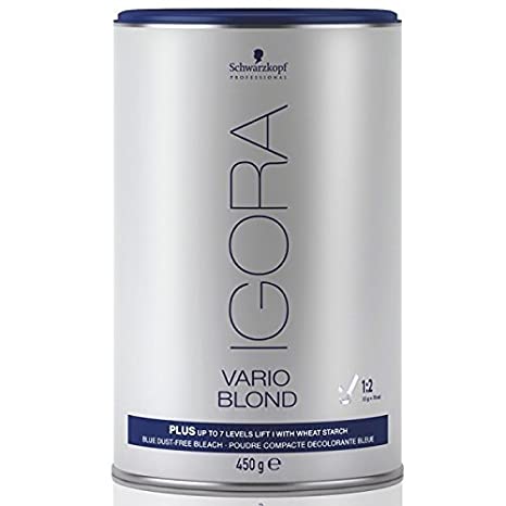 SCHWARZKOPF IGORA VARIO BLOND PLUS DUST FREE BLEACH POWDER 450g by Schwarzkopf