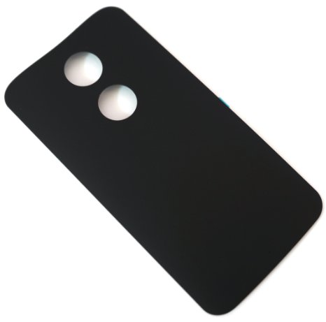 OEM Motorola Moto X 2014 2nd Gen Back Cover Battery Door Original Black