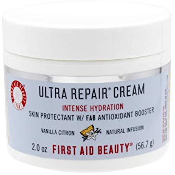 First Aid Beauty Ultra Repair Cream Intense Hydration With Vanilla Citron, Natural Infusion, 2 oz