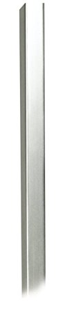 30" Long Brushed Steel Metal Cord Cover