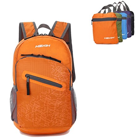 HEXIN Rated 20L/33L Lightweight Waterproof Foldable Backpack Hiking Daypack