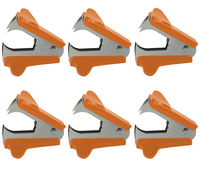 Clipco Staple Remover (6-Pack) (Orange)