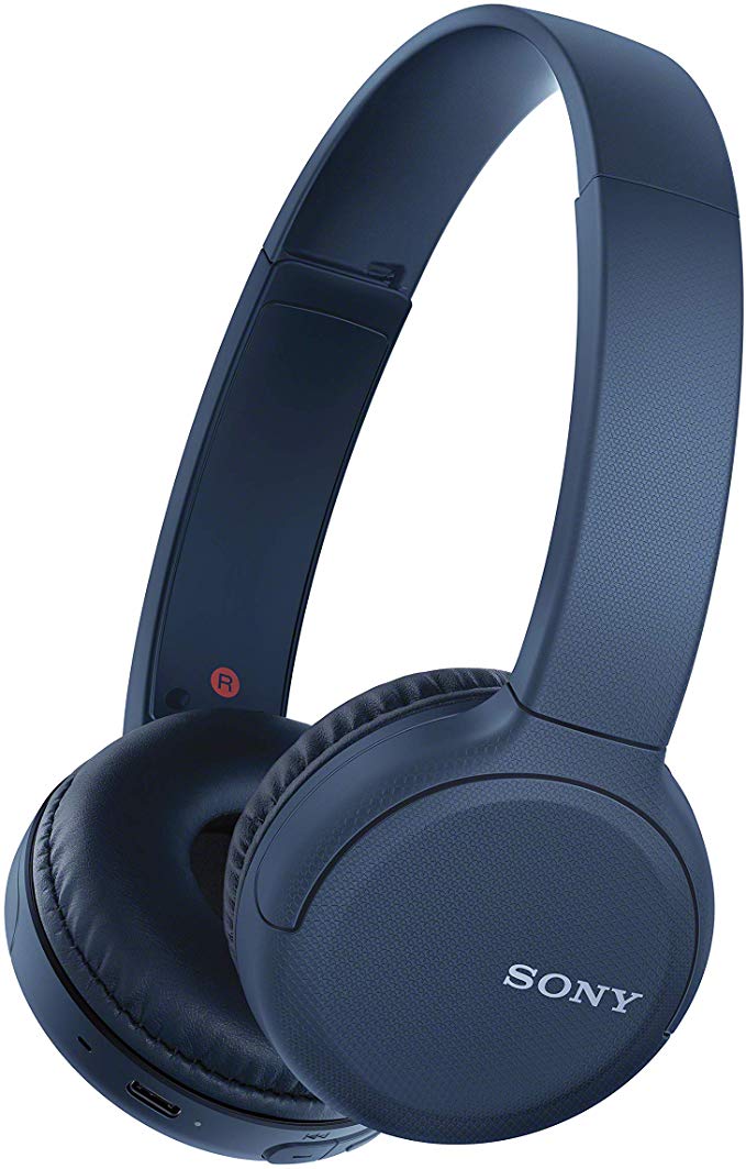 Sony WH-CH510 Wireless On-Ear Headphones, Blue (WHCH510/L)