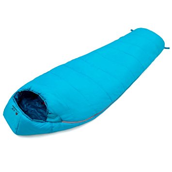 Mountaintop Lightweight Mummy Backpacking Camping Sleeping Bag Fits up to 6'11", 32-50°F Sleeping Bags for Adults Camping Hiking Traveling with Compression Sack