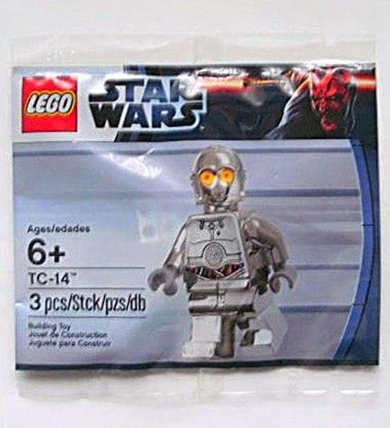 LEGO Star Wars: TC-14 (Chrome Silver C-3PO) Set 5000063 (Bagged)