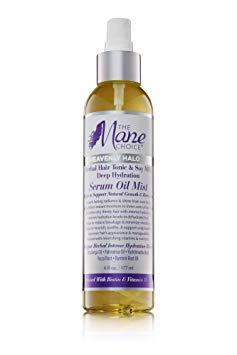 THE MANE CHOICE Heavenly Halo Herbal Hair Tonic & Soy Milk Deep Hydration Serum Oil Mist - Restore Moisture-Depleted Hair With Intense Hydration (6 Ounce / 177 Milliliter)