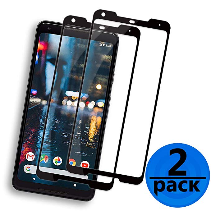 ChefzBest-Google Pixel 2 XL Screen Protector,[Scratch-Prevention][Case Friendly] [Easy Application] Anti-Bubble Tempered Glass Screen Protector Compatible with Google Pixel 2 XL [2-Pack]