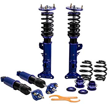 maXpeedingrods for BMW E36 Coilovers, Coilovers Shock Spring Suspension for BMW E36 318i 318is 318ic 320i 323i 323ic 323is 328i 328is 328ic M3 1992-1999 with Non-Adjustable Damper