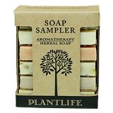 Aromatherapy Herbal Soap Sampler Made with 100 Pure Essentail Oils