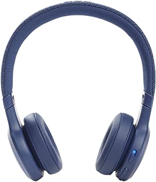 JBL Live 460NC - Wireless On-Ear Noise Cancelling Headphones with Long Battery Life and Voice Assistant Control - Blue