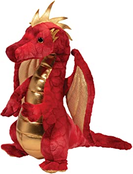 Douglas Eugene Red Dragon Plush Stuffed Animal