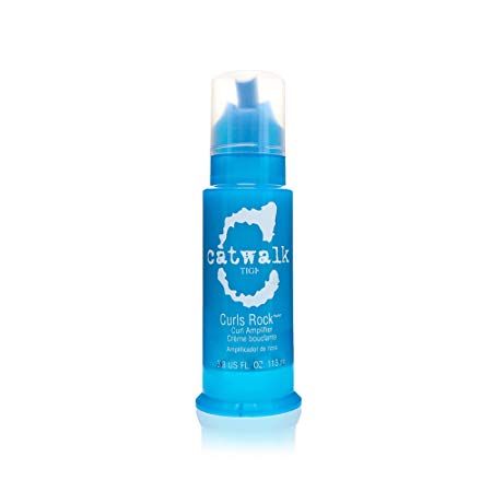 TIGI Catwalk BLUE Curls Rock Amplifier 3.8 oz (Pack of 4)