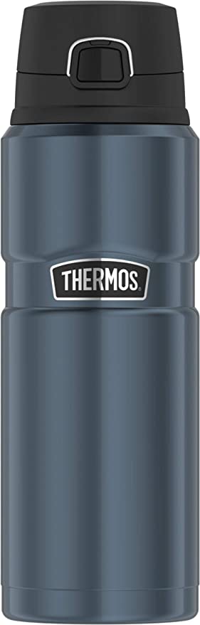 Thermos Stainless King 24-Ounce Drink Bottle, Slate