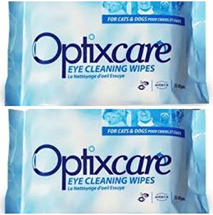 OptixCare Eye Cleaning Wipes (50 count), 2 Pack