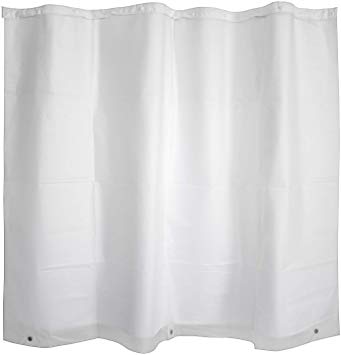 River Dream Plastic(PEVA) Snap in Shower Curtain Liner Replacement with Magnets Removable Liner (1, Plastic-Update)