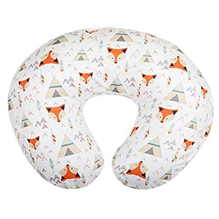 New Org Store Premium Bohemian Fox Design Nursing Pillow Cover | Infant Pillow Slipcover for Breastfeeding Moms