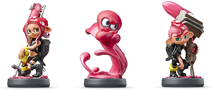 Nintendo Splatoon Series - Octoling Amiibo Triple Set Japan Import