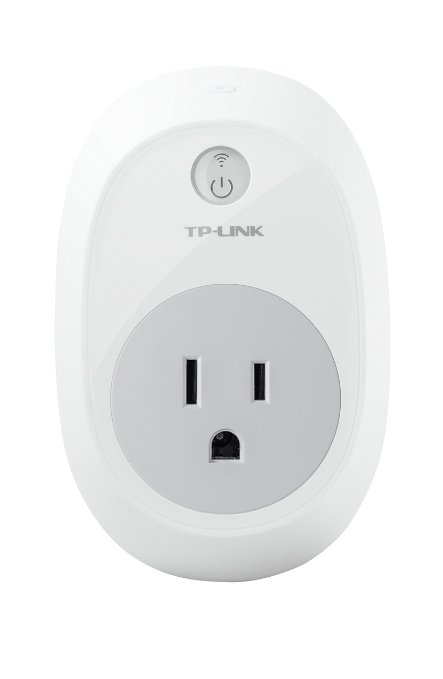 TP-LINK HS100 Smart Plug Wi-Fi Enabled Turn OnOff Your Electronics from Anywhere Remote Control for your Lamp Humidifier Space Heater Christmas Tree light and more