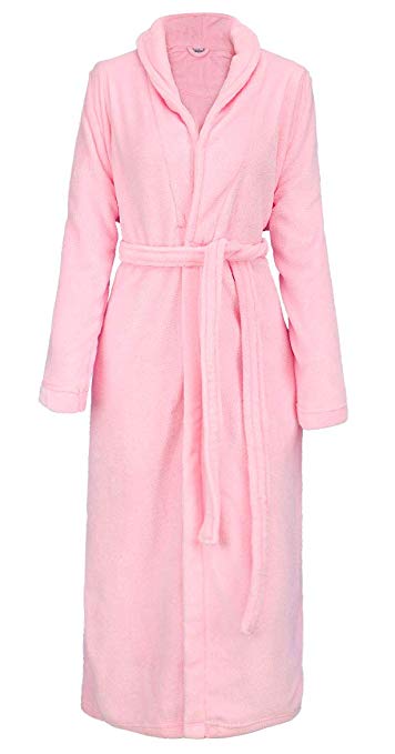 Verabella Women's Luxuriously Cozy Plush Bath Robe