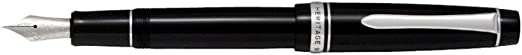 Pilot Fountain Pen Custom Heritage 912, Black Body, MS-Nib