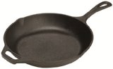 Lodge LCS3 Pre-Seasoned Cast-Iron Chefs Skillet 10-inch
