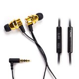 Best Headphones High Resolution Earbuds - Gwee Budz8482 Dual-XD In Ear Headphones - Includes Gwee Budz8482 Gwee Sport Guppy8482 Cable Wrap Custom Molded Zipper Carry Case and 3 Sets of Cushioned Ear Pieces