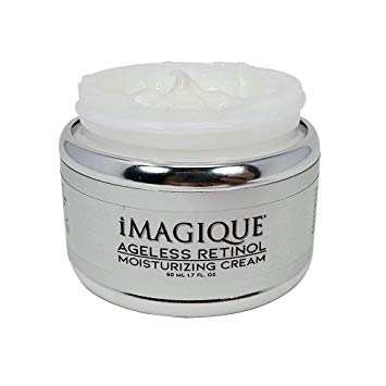 Ageless Retinol Moisturizing Cream by iMagique Fragrance-Free, Exfoliator, Wrinkle Filler, Reduces Wrinkles Up to 68%, Clears and Brightens Acne-Prone Skin, Limits Skin Water Loss
