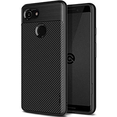 Google Pixel 3 Case, OBLIQ [Flex Pro] Slim Fit Scratch Resistant Soft Grip TPU Protective Case Google Pixel 3 (2018) (Black)