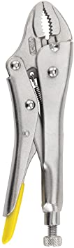 Stanley 084808 Locking Pliers 7-inch Curved Jaw