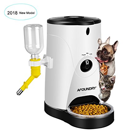 AFOUNDRY Automatic Pet Feeder Food Dispenser for Dogs and Cats