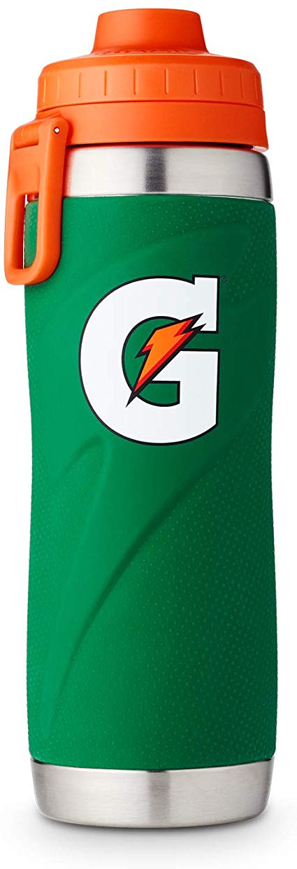 Gatorade 26oz Stainless Steel Bottle, One Size, Green