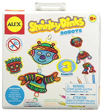 Shrinky Dinks Minis Robots