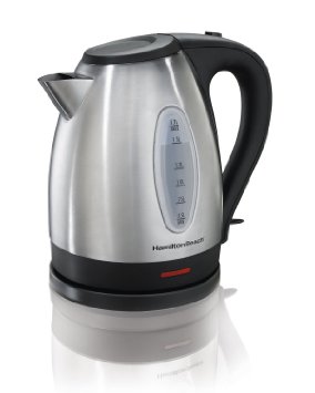 Hamilton Beach Stainless Steel 1.7 Liter Electric Kettle