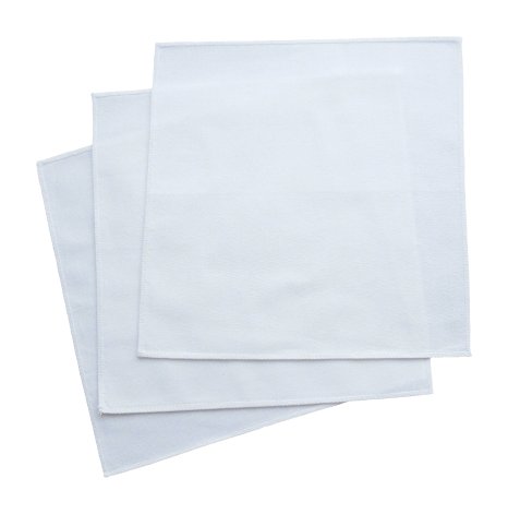 The Organic Handkerchiefs Company Set of Organic Cotton Handkerchiefs, Medium