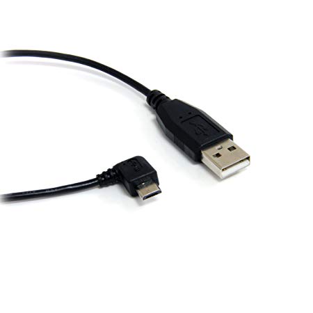 Startech UUSBHAUB6RA Micro Usb Cable A to Right Angle Micro B, 6-Feet