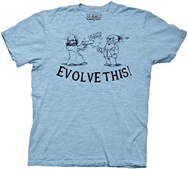 Men's Paul Evolve This Jesus vs Darwin T-shirt