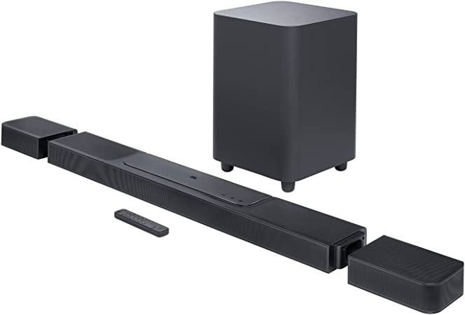 JBL Bar 1300: 11.1.4-Channel soundbar with Detachable Surround Speakers, MultiBeam™, Dolby Atmos® and DTS:X®