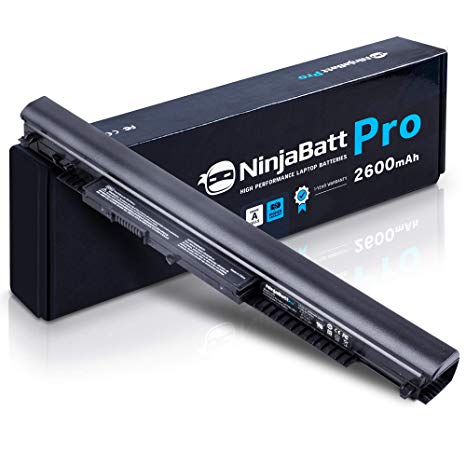 NinjaBatt Pro Laptop Battery for HP HS04 HS03 807956-001 807957-001 807612-421 807611-221 240 G4 HSTNN-LB6U HSTNN-DB7I HSTNN-LB6V TPN-I119 807611-421 807611-131 – Samsung Cells - [4 Cells/2600mAh]