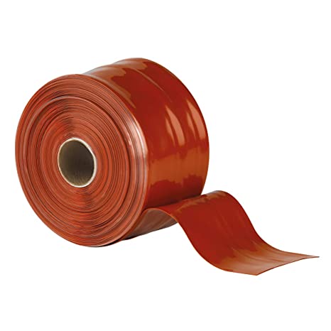 X-Treme Tape TPE-XT2036ZLR Silicone Rubber Self Fusing Tape, 2" x 36', Triangular, Iron Oxide Red