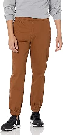 Amazon Essentials Men's Straight-Fit Chino Jogger Pant