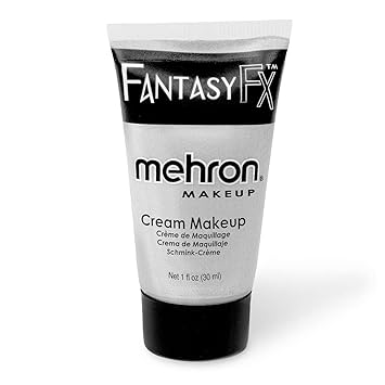 Mehron Makeup Fantasy F/X Water Based Face & Body Paint (1 oz) (Silver)