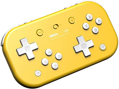 8Bitdo Lite Bluetooth Gamepad for Nintendo Switch Lite, Nintendo Switch & Windows,Steam, Raspberry Pi (Yellow Edition)