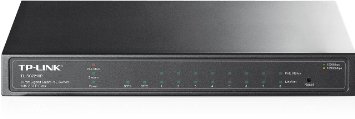 TP-LINK 8-Port Gigabit Ethernet Smart PoE Switch with 2 SFP Slots (TL-SG2210P)