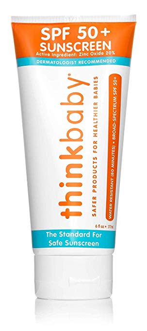 Thinkbaby Safe Sunscreen SPF 50  (6 ounce)