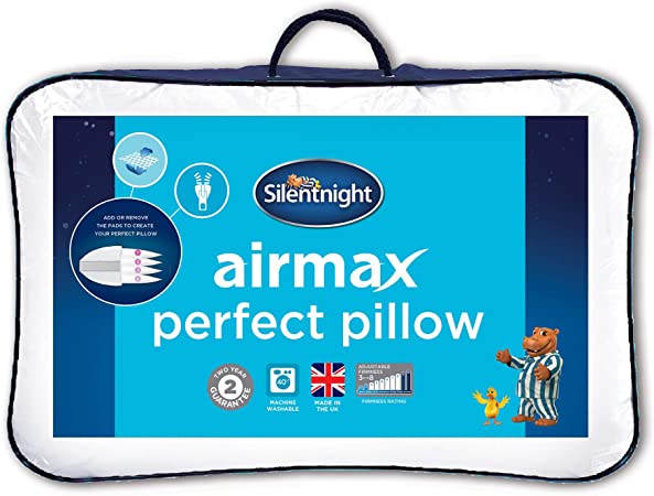 Silentnight Airmax Perfect Pillow, White, 74 x 48cm