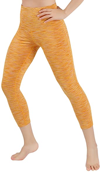 ODODOS Women's High Waisted Tummy Control Yoga Pants,Full-Length Leggings with Inner Pockets