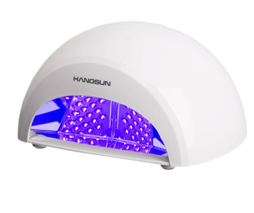 Hangsun UV LED Nail Lamp Gel Curing Light Nail Dryer Machine With 30S 60S 90S 30M Timer For Shellac Nail Vanish Gel Polish And Manicure Art 12 Watt