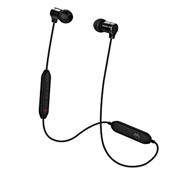 [VFAD] Bluetooth Headsets,Bluetooth V4.2 Wireless Sports EarBuds Sweatproof Stereo Earphones in Ear With Mic Headset Noise Cancelling Headphones (Black)