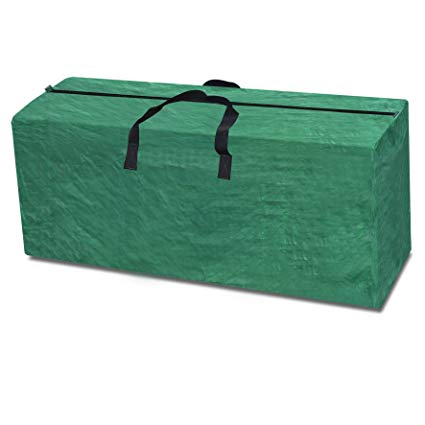 Artificial Christmas Tree Storage Bag For Up to 8ft Tree （Disassembled Tree) Green